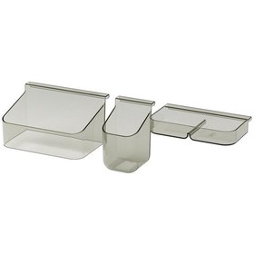 Resim Çekmece Düzenleyici, Gri, 3'lü Set Gri 