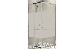 Resim Durul Duşakabin Kare Kumlama Box Desen 5mm H:190CM 