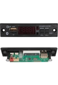 Resim Magicvoice Usb-Sd-Mp3-Mic-Bluetooth-Kumandalı Oto Teyp Çevirici M517 