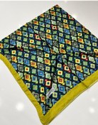 Resim İpekseli Pamuklu Eşarp Kilim Desen - 9 09 