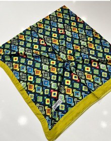 Resim İpekseli Pamuklu Eşarp Kilim Desen - 9 09 