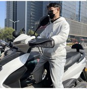 Resim Jokmae Mg1105 Elektrikli Bisiklet Güneş Koruyucu Eldiven Açık Yaz Gidon Kılıfı, Tek Beden Siyah, Boyut:mg1105 