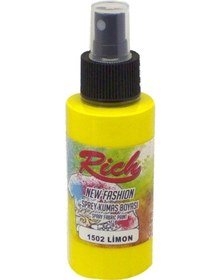 Resim Rich New Fashion Sprey Kumaş Boyası 100 Cc. 1502 Limon Sarı 