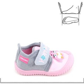 Resim Gezer Kışlık Cırtlı Ayarlanabilir Rahat Taban Happy Birds Bebe Kız Panduf Ayakkabı Ga2kbm.03364.00.3g5.b42 Pembe 