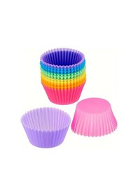 Resim 12'li Silikon Muffin Kalıbı 