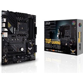 Resim Tuf Gaming B550-PLUS AMD B550 4600 MHz DDR4 Soket AM4 mATX Anakart 