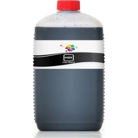 Resim Qc Canon Imageprograf IPF6450 Uyumlu Yazıcı Mürekkebi 1000ML Mbk Mat Black Mat Siyah Pigment 