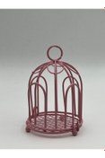 Resim Yenici Aksesuar Metal Pembe Kafes 12 Adet 