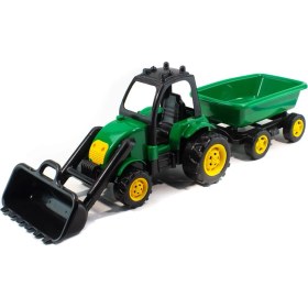 Resim Mixoyuncak Oyuncak Traktör Kepçeli Römork Set 55 cm 