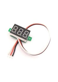 Resim Mini Dijital Voltmetre Dc 0-100v 0.28 İnç Kırmızı 