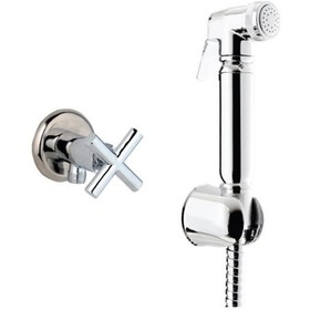 Resim Spiralli Taharet Musluğu Nino Krom 