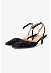 Resim Valmenti Kadın Siyah Topuklu Ayakkabı 1073 1401 Bn Ayk Y25 Sıyah Siyah 