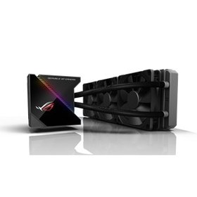 Resim ASUS ROG RYUJIN III 360 OLED 3.5INC LCD 3X NOCTUA IPPC 2000 PWM 120MM*3 RADYATÖR FAN SIVI CPU SOĞUTUCUSU 