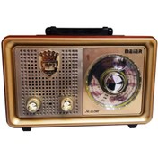 Resim Dynego M-110bt Şarjlı Nostaljik Bluetooth Fm Radyo Usb/sd/mp3 