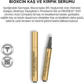Resim Assess Store Kaş ve Kirpik Serumu - Biocomplex B11, Hyaluronik Asit, Hint Yağı ve Peptit Içerikli - Gürleştirici ve Uzatıcı Etki - 10 ml (3 Paketi) 