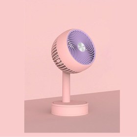 Resim wiks Masaüstü Vantilatör Mini Vantilatör Şarjlı 3 Kademeli Taşınabilir Fan Vantilatör 