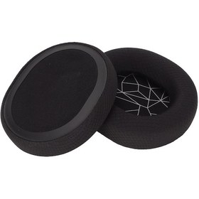 Resim Vkemall Protein Deri Ve Hafıza Köpüğü Kulaklık Yedek Kulaklıklı, Ses Yalıtımı Ve Konfor Sağlar, Steelseries Arctis 3/5/7/9/1/pro, Ath M40x/m50x, Black Shark V2 X Uyumlu - Siyah 