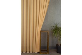 Resim MASSARELLİ ETAMİN TÜL SARI 1-2 SEYREK PİLE 150X260 