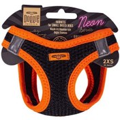 Resim Doggie Havalı Dokuma Neon Küçük Irk Göğüs Tasması Turuncu 26-30 Cm Ang-2xs Çok Renkli 