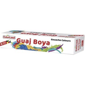 Resim Colorland Guaj Boya 6 Renk 15 ML GUA02 