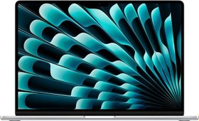 Resim Apple M5 çipli 15 inç MacBook Air Laptop: 15.3 inç Liquid Retina Ekran, 10 CPU, 10 GPU, 16GB Birleşik Bellek, 1 TB SSD Depolama, 12 MP Center Stage Kamera, Touch ID; Gümüş Rengi 