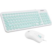 Resim Everest KM-01K USB 3D Combo Kablolu Q Klavye Mouse Set 