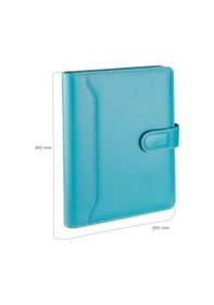 Resim Organizer Ajanda Tarihsiz Çizgili 20x26 CM - Turkuaz 