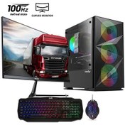 Resim Izoly ST998698 i5-4570 8 GB 512 GB M.2 NVMe GT740 4 GB 24" Free Dos Masaüstü Oyuncu Bilgisayarı 