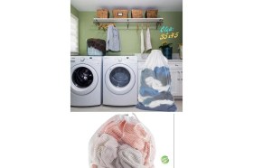 Resim Easyso Çamaşır Yıkama Filesi 5 Adet 35X45CM Çorap Çamaşır Perde Yıkama Filesi 