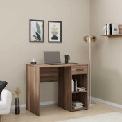 Resim Adore Trendline Çekmeceli Çalışma Masası - Oslo Ceviz 