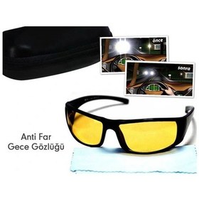 Resim Anti Far Gece Görüş Gözlüğü Standart 
