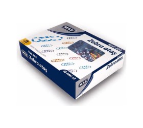 Resim 285 Zebra Renkli Ataş Boy 28 Mm 36 Paket 