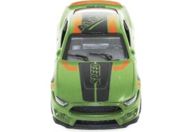 Resim MEGA Die Cast Çek Bırak Metal Yeşil Yarış Arabası 