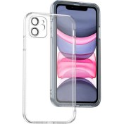 Resim Apple iPhone 11 Lens Kapalı Fizy Silikon Lüx Koruma Kılıf Gpack