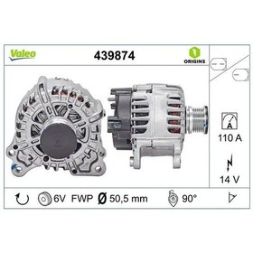 Resim Skoda Octavia 3 Sarj Dinamosu 2.0 Tdi 2014-2019 Cuna Cupa Djga Valeo 439874 