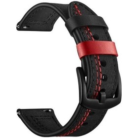 Resim Teleplus Xiaomi Mi Watch Color 2 Kordon Pu Deri Krd19 22mm 
