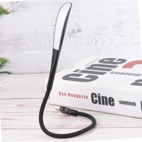 Resim OLLEVRA USB Girişli Ledli 3 Kademeli Dokunmatik Masa Kitap Okuma Lambası Ledi Siyah 