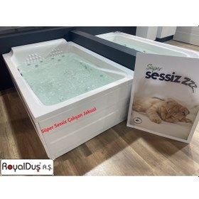 Resim Süper Sessiz Çalışan Jakuzi - 120X180 Cm 