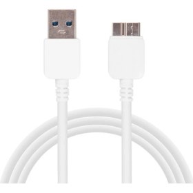 Resim DNR Bilişim Harici Harddisk Kablosu Micro USB 3.0 HDD Kablo Beyaz 1 Metre 
