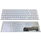 Resim Asus Uyumlu X541Ua Notebook Klavye Tr Beyaz 