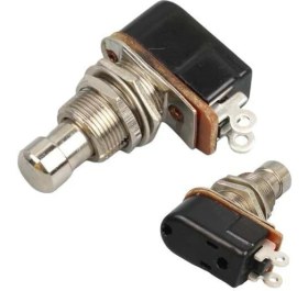 Resim IC-148J PBS-24B-4SW Pedal Switch Yaylı Ø12MM 
