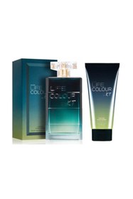 Resim Avon Life Clour 75 ml Edt Erkek Parfüm + Saç Ve Vücut Şampuanı 