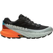 Resim Merrell Merrel J068041 AGILITY PEAK 5 GTX Erkek Spor Ayakkabısı Siyah Turuncu 