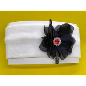 Resim BUKAWEAR Yeni Doğan Bebek Bandana Ayakkabı 2 Li Set Takım Aksesuarlı 