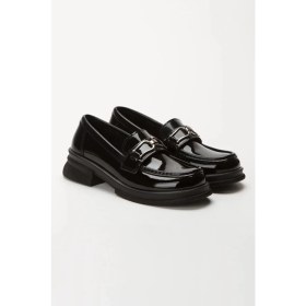 Resim İnyola Shoes Kadın Toka Detaylı Oxford Ayakkabı 4050 