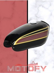 Resim Honda Cb 125 1978 Model Yakıt Deposu Siyah 