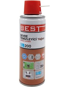 Resim Best Elektronik Kart Devre Kontak Temizleyici Yağsız Sprey 200 ML 