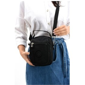 Resim Çapraz Askılı Ultra Hafif Çok Cepli Unisex Çantası Siyah Model: 571-6k - Siyah 