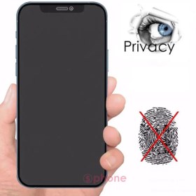 Resim Sphone Redmi Note 12 Pro 5g Mat Hayalet Seramik Ekran Cam Koruma Film Yandan Görünmez Gizlilik Filtreli 