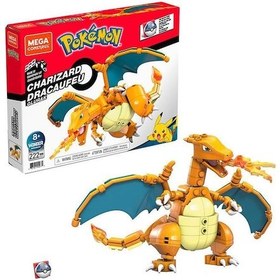 Resim Mega Construx Pokemon Charizard 222 Parça 